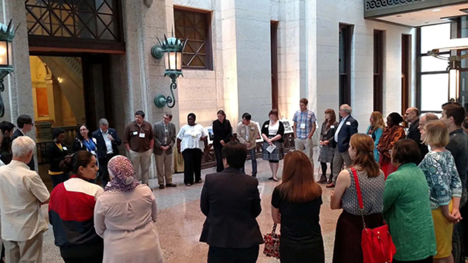 Conflict Resolution Education conference at the Ohio Statehouse