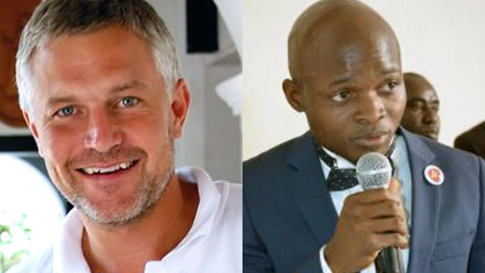 Greg Van Kirk and Achaleke Christian Leke