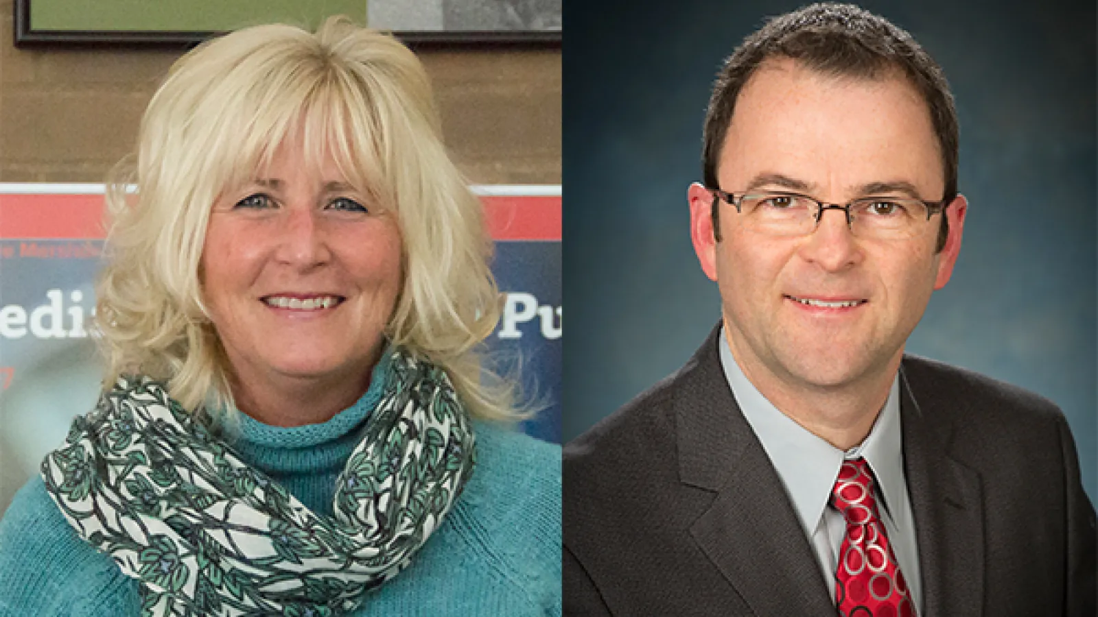 Teri Murphy and Christopher Gelpi