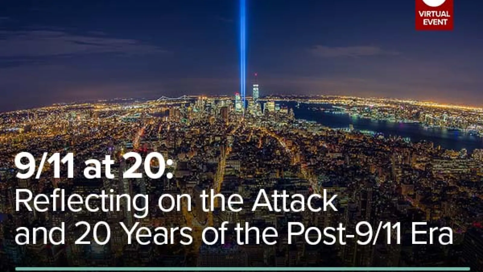 9/11 at 20 event flier