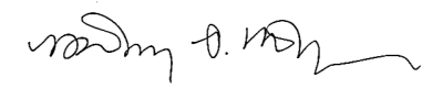 Signature of Dorothy Noyes