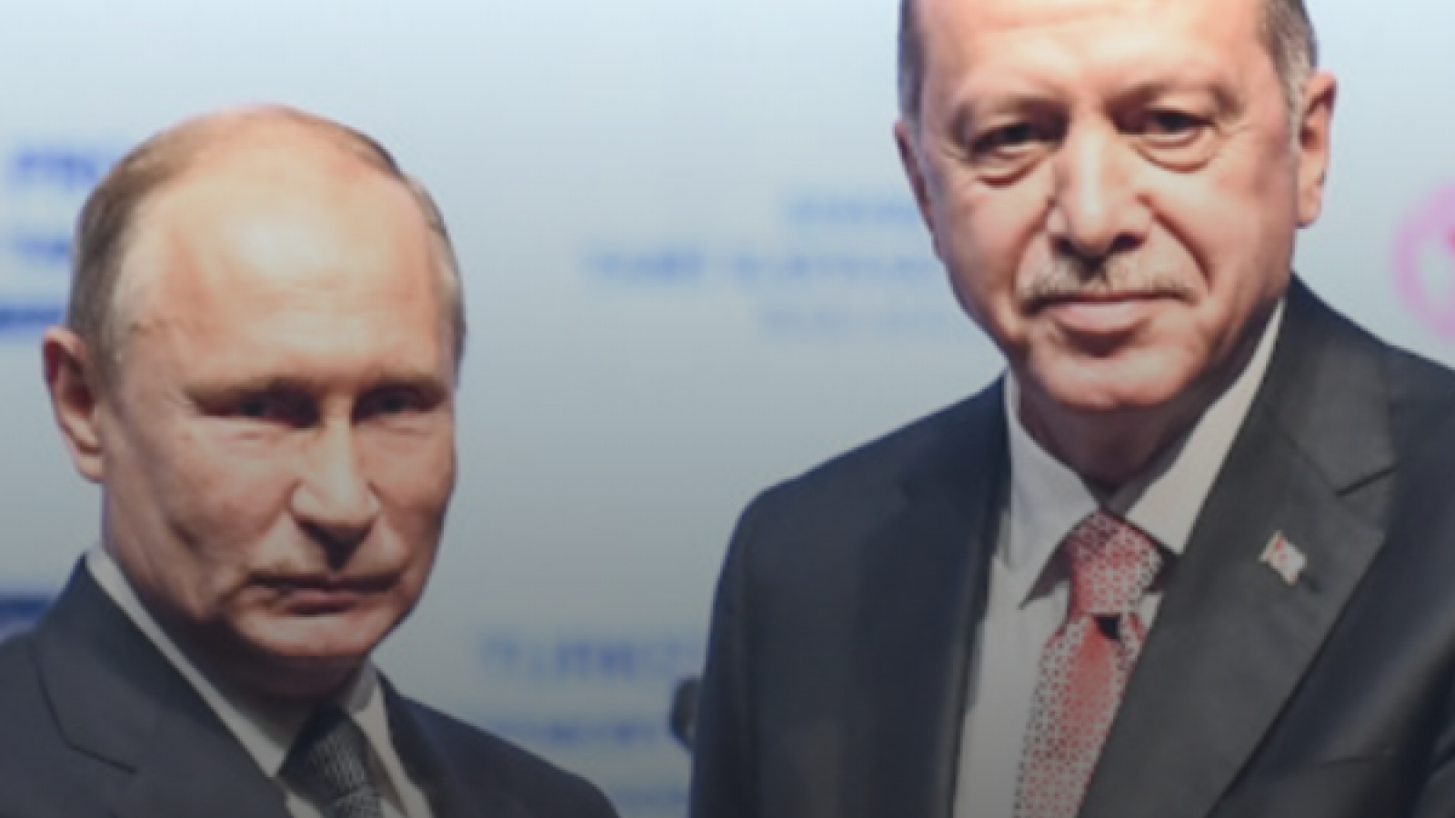 Vladimir Putin and Recep Tayyip Erdogan