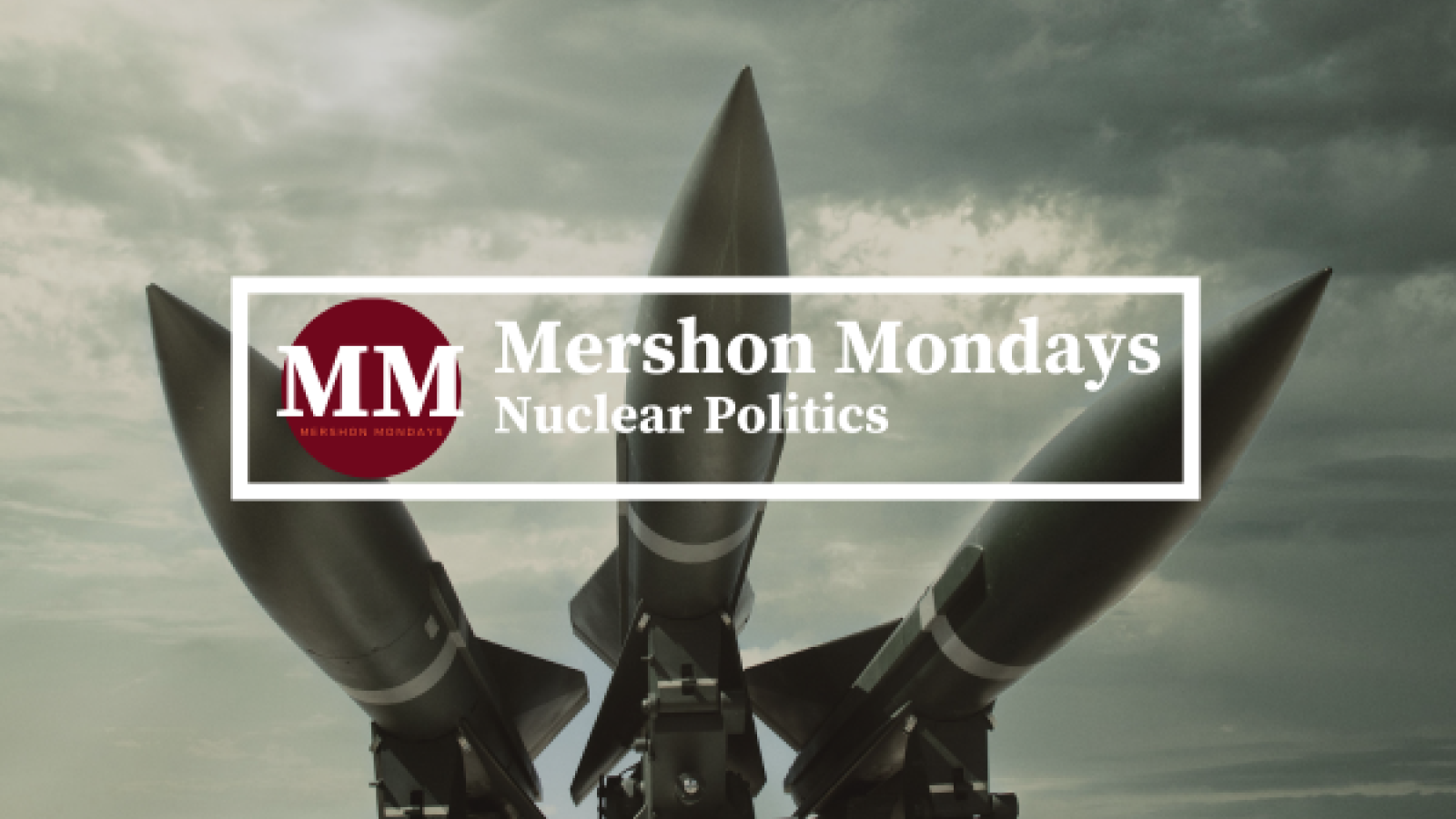 3 missiles against a gray sky
