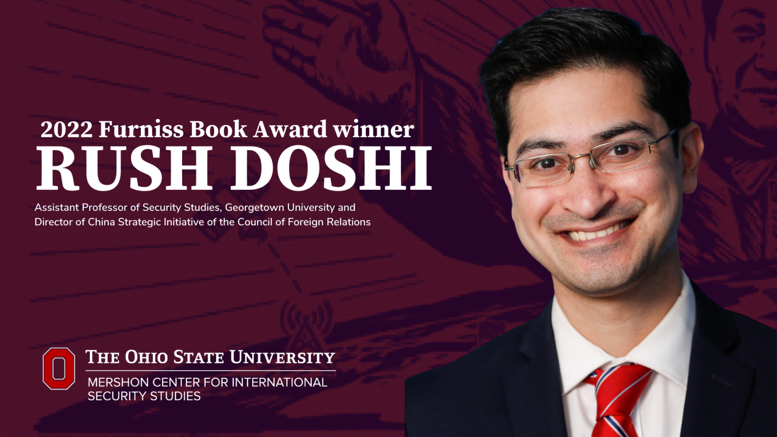 2022 Furniss Book Award Winner Rush Doshi
